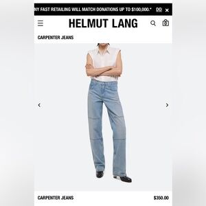 Helmut Lang Carpenter Jeans